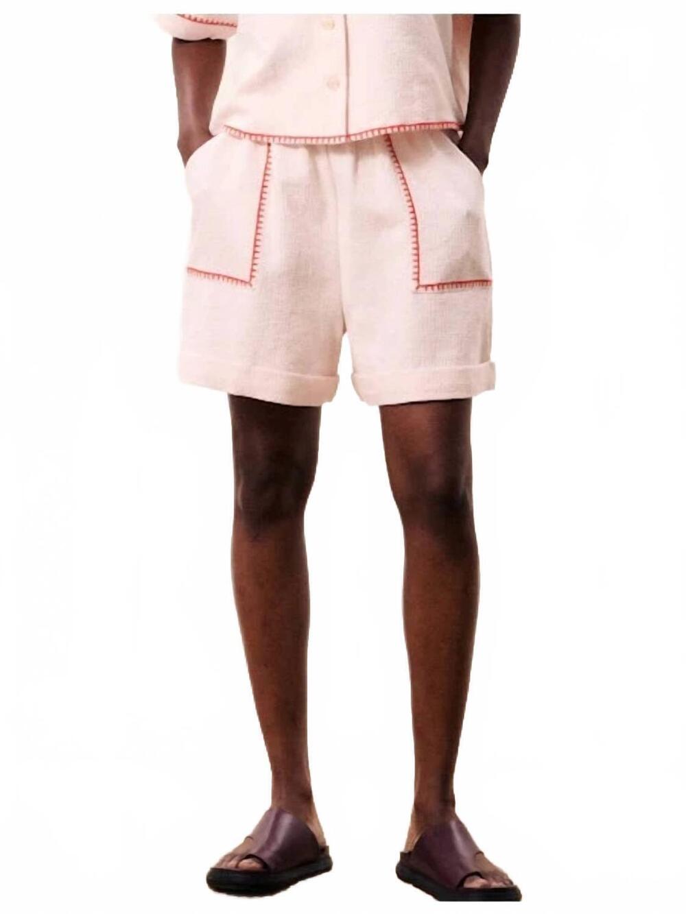 NEW FRNCH women's celestea short in powder pink